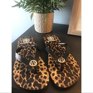 (Tory Burch) cheetah sandals